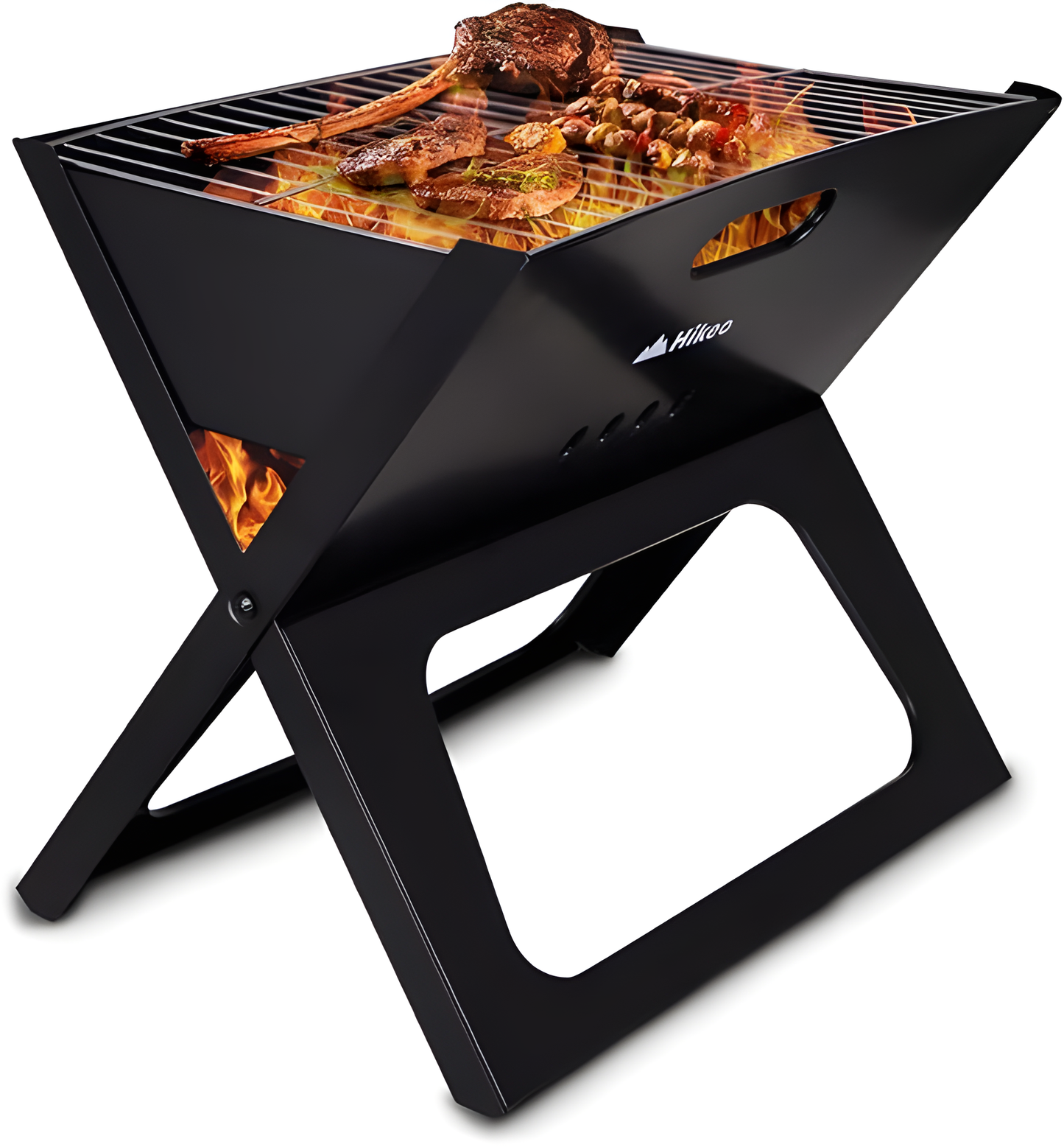 Mini Parrilla de Carbón Portátil Plegable - HIKEO