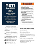 Termo YETI Rambler 20 oz con MagSlider (600 ml)