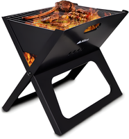 Mini Parrilla de Carbón Portátil Plegable - HIKEO