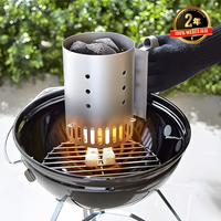 Weber 7447 Rapidfire – Chimenea de Encendido Compacta