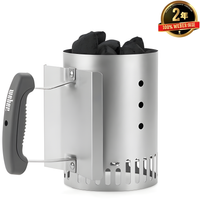 Weber 7447 Rapidfire – Chimenea de Encendido Compacta