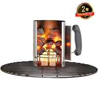 Weber 7447 Rapidfire – Chimenea de Encendido Compacta
