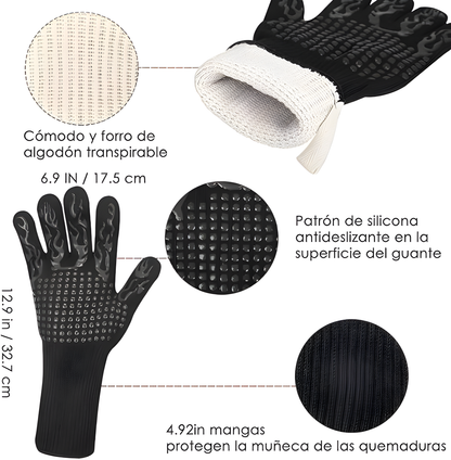 Guantes Doble Capa resistentes al calor