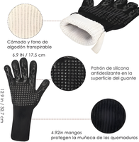 Guantes Doble Capa resistentes al calor