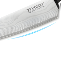 Cuchillo de Chef n1 de 8 pulgadas fabricado en acero inoxidable alemán con alto contenido de carbono, mango ergonómico, ultra afilado, la mejor opción para cocina y restaurante