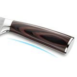 Cuchillo de Chef n1 de 8 pulgadas fabricado en acero inoxidable alemán con alto contenido de carbono, mango ergonómico, ultra afilado, la mejor opción para cocina y restaurante